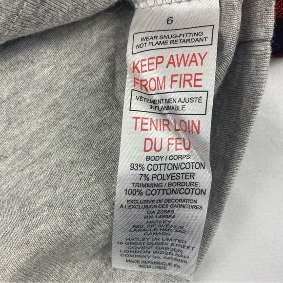 Little Blue House Kids “A Walk on the Wild Side” Pajama Set Size 6 NWT - Picture 7 of 8